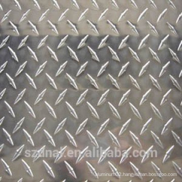 Mill finish embossed aluminium plates